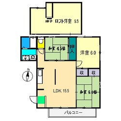 カサグレイズの物件間取画像